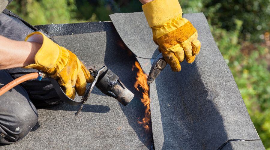 Professional flood damage restoration services in Bluejacket, OK